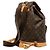 Louis Vuitton Marrone Monogram Montsouris GM - vista 2