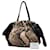 Bow Prada Black Tessuto Python Print Satchel mit Schleife Schwarz  - Ansicht 7