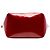 Louis Vuitton Red Monogram Vernis Bellevue GM Rosso - vista 3