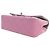 Chanel Mini Rectangular Bicolor Quilted Lambskin Top Handle Flap Rose - vue 13