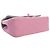 Chanel Mini Rectangular Bicolor Quilted Lambskin Top Handle Flap Rose - vue 14