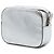 Borsa a tracolla Saint Laurent Classic Monogram in pelle di vitello metallizzata argento Small - vista 2