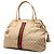 Gucci Beige GG Canvas Web Tassel Tote - Ansicht 2