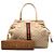 Gucci Beige GG Canvas Web Tassel Tote - Ansicht 9