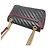 Borsa a tracolla Gucci GG Marmont con catena Nero Rosso - vista 4