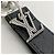 Portachiavi Louis Vuitton Monogram Shadow Dragonne Nero - vista 3