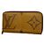 Louis Vuitton Monogram Giant Reverse Zippy Wallet Braun