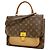 Bolso Louis Vuitton Monogram Marignan Castaño