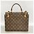 Bolso Louis Vuitton Monogram Marignan Castaño - vista 14