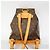 Zaino Louis Vuitton Monogram Montsouris MM Marrone - vista 11