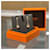 Hermès Gambade Clou de Selle Rose Gold Diamond Earrings Golden  - view 2