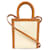 Céline Borsa a mano cabas verticale mini da donna Celine Marrone Beige - vista 2