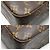 Bolso de hombro Looping GM para mujer Louis Vuitton Castaño - vista 8
