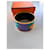 Trim Hermès Jungle Collection Wide Enamel Bracelet Multiple colors Golden  - view 4