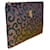 Yves Saint Laurent Pochette en Toile Monogramme Marron et Noir  - vue 2