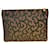 Yves Saint Laurent Pochette en Toile Monogramme Marron et Noir  - vue 8