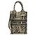 Christian Dior Plan De Paris Dior Book Tote Mini Vertical Canvas Handtasche Braun Beige