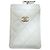 Chanel Matelassé Caviar Leather Chain Pass Case Blue