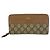 Portafoglio lungo Gucci GG Marmont GG Supreme Marrone Beige