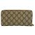 Portafoglio lungo Gucci GG Marmont GG Supreme Marrone Beige - vista 2