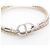 Christian Dior Bracciale Dior CD Icon in pelle e acciaio inossidabile Marrone Beige - vista 3