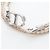 Christian Dior Bracciale Dior CD Icon in pelle e acciaio inossidabile Marrone Beige - vista 5