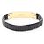 Bracciale in pelle Miu Miu Nero - vista 2