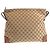 Borsa a Spalla Gucci GG Canvas Marrone Beige - vista 2