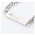 Christian Dior Bracciale a maglie Guilloche Dior in acciaio inossidabile Argento Metallico - vista 3