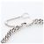 Christian Dior Bracciale a maglie Guilloche Dior in acciaio inossidabile Argento Metallico - vista 4