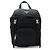 Mochila Prada de nylon acolchoado e couro Preto