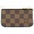 Louis Vuitton Pochette Cle Damier Münz- und Schlüsseletui Braun - Ansicht 2