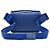 Borsa a tracolla Louis Vuitton Monogram Empreinte Macassar S Lock Blu - vista 3