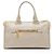 Borsa con zip Prada Vitello Daino Grigio - vista 3