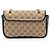 Gucci Matelasse GG Canvas GG Marmont Small Flap Bag Brown Beige - view 3