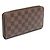 Portafoglio Zippy Louis Vuitton Damier Long Marrone - vista 2