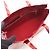 Borsa Louis Vuitton Wilshire PM Monogram Rayures Rosso - vista 3