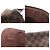 Borsa a tracolla Louis Vuitton Brooklyn GM Damier Marrone - vista 10