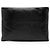 Pochette imbottita Saint Laurent in agnello con logo Nero
