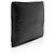 Pochette imbottita Saint Laurent in agnello con logo Nero - vista 2