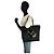 Borsa tote 2way in nylon Tessuto Teddy Bear e pelle Prada Nero - vista 6