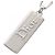 Christian Dior Collana con pendente a piastra Guilloche Dior in acciaio inossidabile