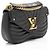 Louis Vuitton Calfskin New Wave Chain MM Shoulder Bag Black - view 2