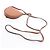 Mini borsa a tracolla in pelle Loewe Anagram Heel Pouch Marrone - vista 5