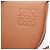 Mini borsa a tracolla in pelle Loewe Anagram Heel Pouch Marrone - vista 6