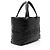 Saint Laurent Puffed Leather Logo Shopping Tote Schwarz - Ansicht 2