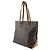 Borsa Cabas Louis Vuitton Cabas Mezzo Monogram Marrone - vista 2