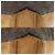 Borsa Cabas Louis Vuitton Cabas Mezzo Monogram Marrone - vista 4