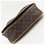Borsa a tracolla Louis Vuitton Menilmontant Monogram Marrone - vista 10
