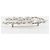 Spilla a catena traforata Chanel Coco Mark Argento Metallico - vista 4